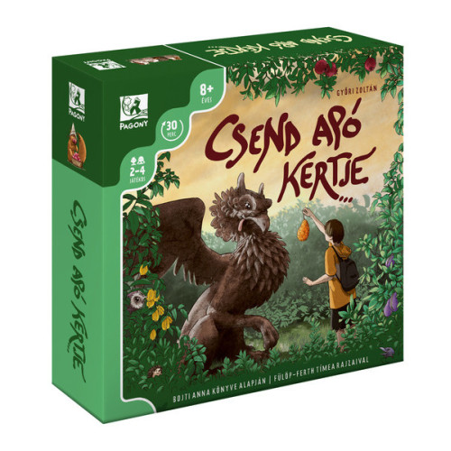 Csend apó kertje társasjáték