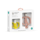 Rágómaki és banán szett - púder