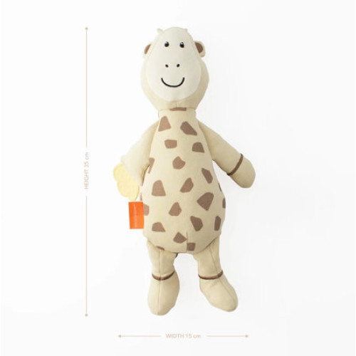 Rágózsiráf és zsiráf plüss szett