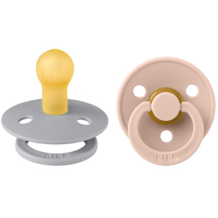 BIBS Colour Duo 1 cumi - Delfin-púder