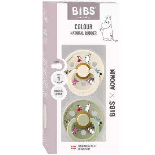 BIBS Colour Duo 1 cumi - Jóbarátok Moomin