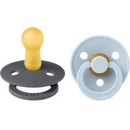 BIBS Colour Duo 2 cumi - Grafit-pasztellkék