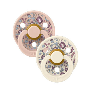 BIBS Colour Duo 2 cumi - Liberty púderrózsaszín