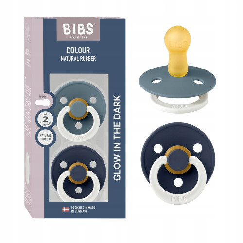 BIBS Colour Duo 2 cumi esti - Páva-tintakék