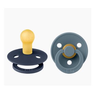 BIBS Colour Duo 1 cumi - Tintakék-páva