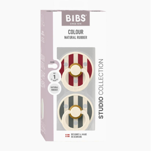 BIBS Studio Colour 1 cumi - Rubint-fenyőzöld