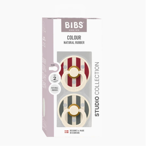 BIBS Studio Colour 2 cumi - Rubint-fenyőzöld