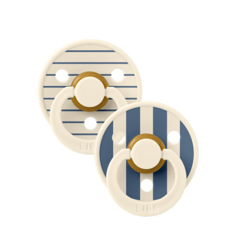 BIBS Studio Pin Colour 2 cumi - Acélkék mix