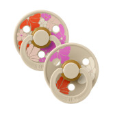 BIBS Studio Virágzás Colour 2 cumi - Vanília mix