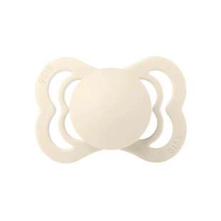 BIBS Supreme 2 szilikon cumi - Krémfehér