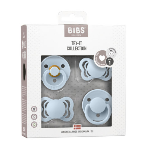 BIBS Try-it kollekció - Pasztellkék