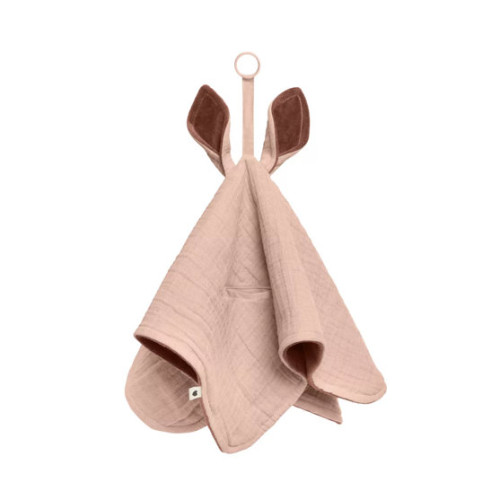 Bibs kenguru alvókendő - Púderrózsaszín