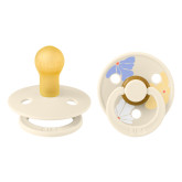 BIBS Studio Virágzás Colour 2 cumi - Krémfehér mix