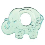 Akuku szilikon rágóka - kék elefánt