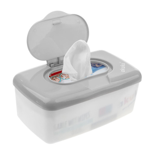 Akuku tároló doboz nedves törlőkendőkhöz