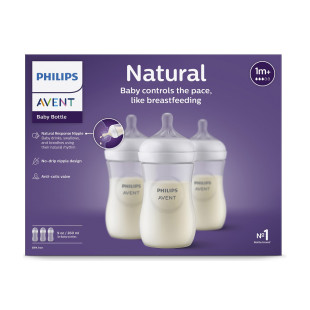 Avent Natural Response cumisüveg trio 260 ml