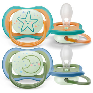 Avent játszócumi Ultra Air 18+ 2 db - Neutral