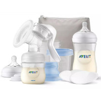 Avent natural kézi mellszívó kezdő szett