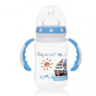 Baby bruin szélesnyakú cumisüveg 240 kék