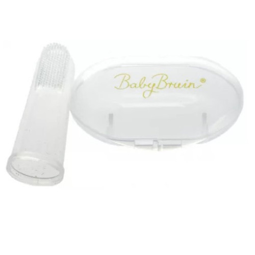 Baby bruin ujjra húzható fogkefe