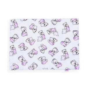 Kifogó mintás 90x140 - rózsaszín macik