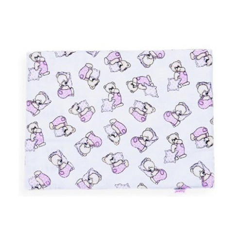 Kifogó mintás 90x140 - rózsaszín macik