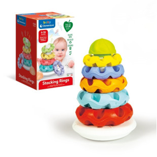 Baby Clementoni - Bébi gyűrűs építő