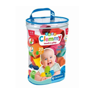 Clemmy puha kockák - 20 db