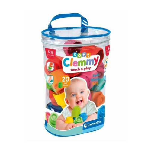 Clemmy puha kockák - 20 db