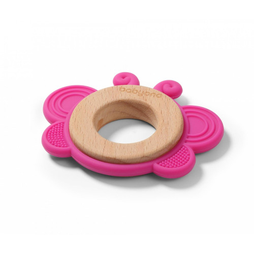 Baby Ono fa-szilikon rágóka - Pillangó
