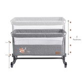 Cangaroo Always Together babaöböl - Szürke