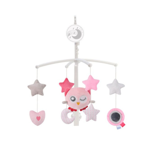 Cangaroo zenélő kiságyforgó - rózsaszín