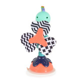 Páva csörgő játék etetőszékre