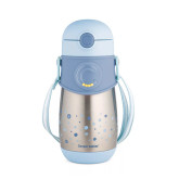 Canpol szívószálas termosz - Kék