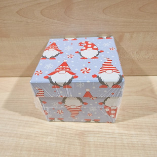 Ajándékdoboz - Manócskák 12x12x10 cm