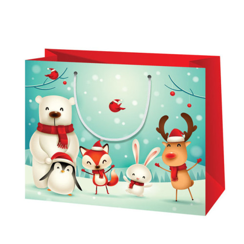 Ajándéktáska - Erdei barátok 32x26x15 cm