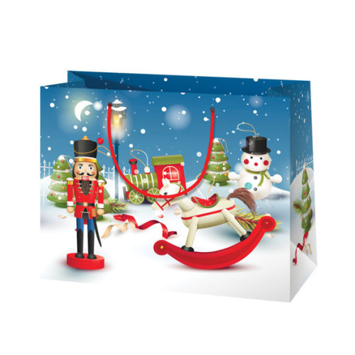 Ajándéktáska - Karácsony 32x26x15 cm