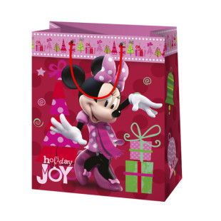 Ajándéktáska - Minnie 11x15x6 cm