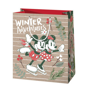 Ajándéktáska - Minnie és Mickey 26x32x13 cm