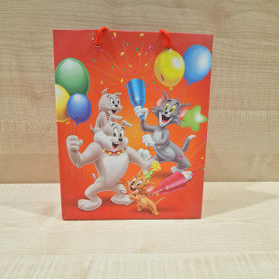 Ajándéktáska 18x23x10 - Tom & Jerry