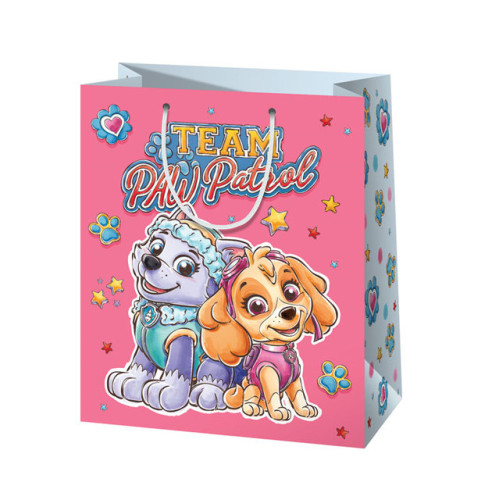 Ajándéktáska 18x23x10 - Pink Paw Patrol