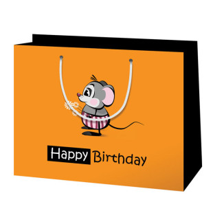 Ajándéktáska 23x18x10 - Happy Birthday