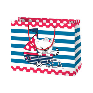 Ajándéktáska 32x26x14,5 - Sea