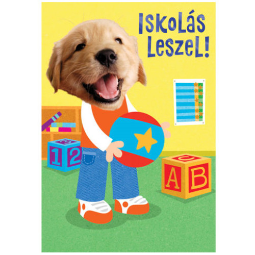 Képeslap ballagásra - Iskolás leszel