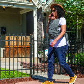 Chicco Boppy Comfy Evolution hordozókendő - Grey