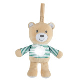Chicco Lullaby Stardust Bear plüss bébijáték