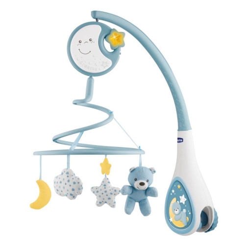 Chicco Next2Dreams zenélő forgó kék