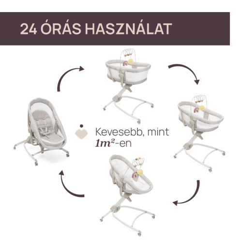 Chicco Baby Hug Armonia 4:1 bölcső-szék