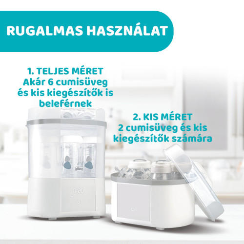Chicco elektromos gőzsterilizáló és szárító