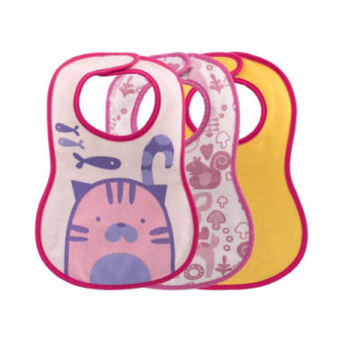 Chicco előke 3 db-os lány